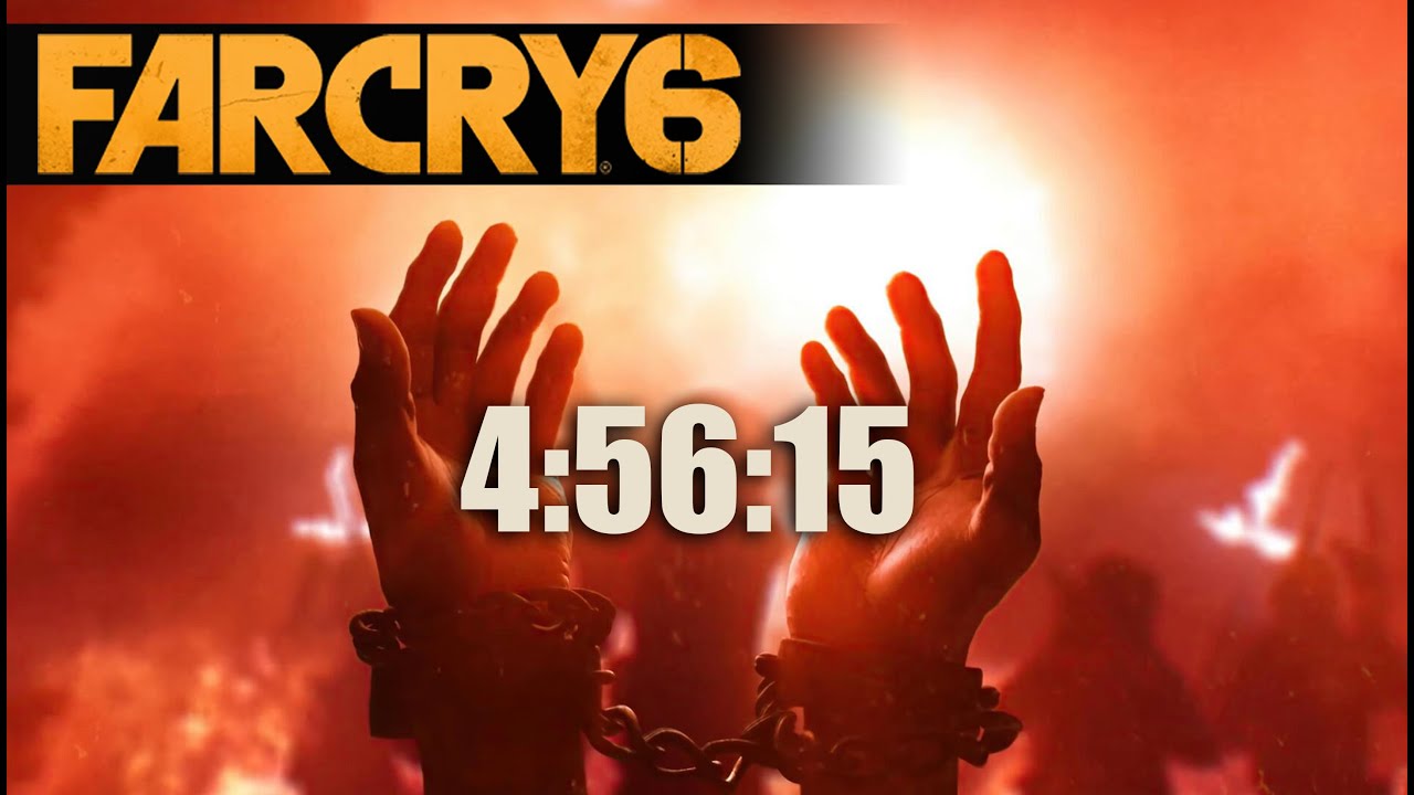 Far Cry 6 Speedrun 4:56:15 FULL GAME (Full Story%)