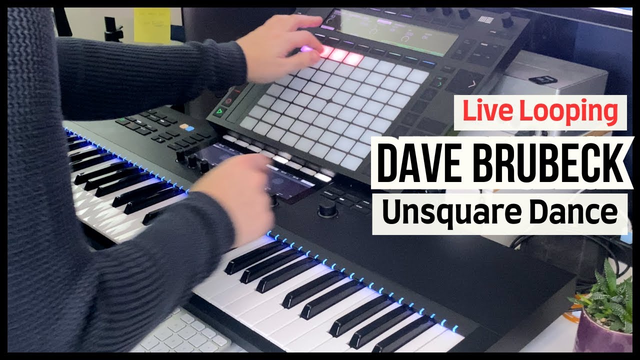 Dave Brubeck - Unsquare Dance | 7/4 Live Looping Cover by Chris Burgham
