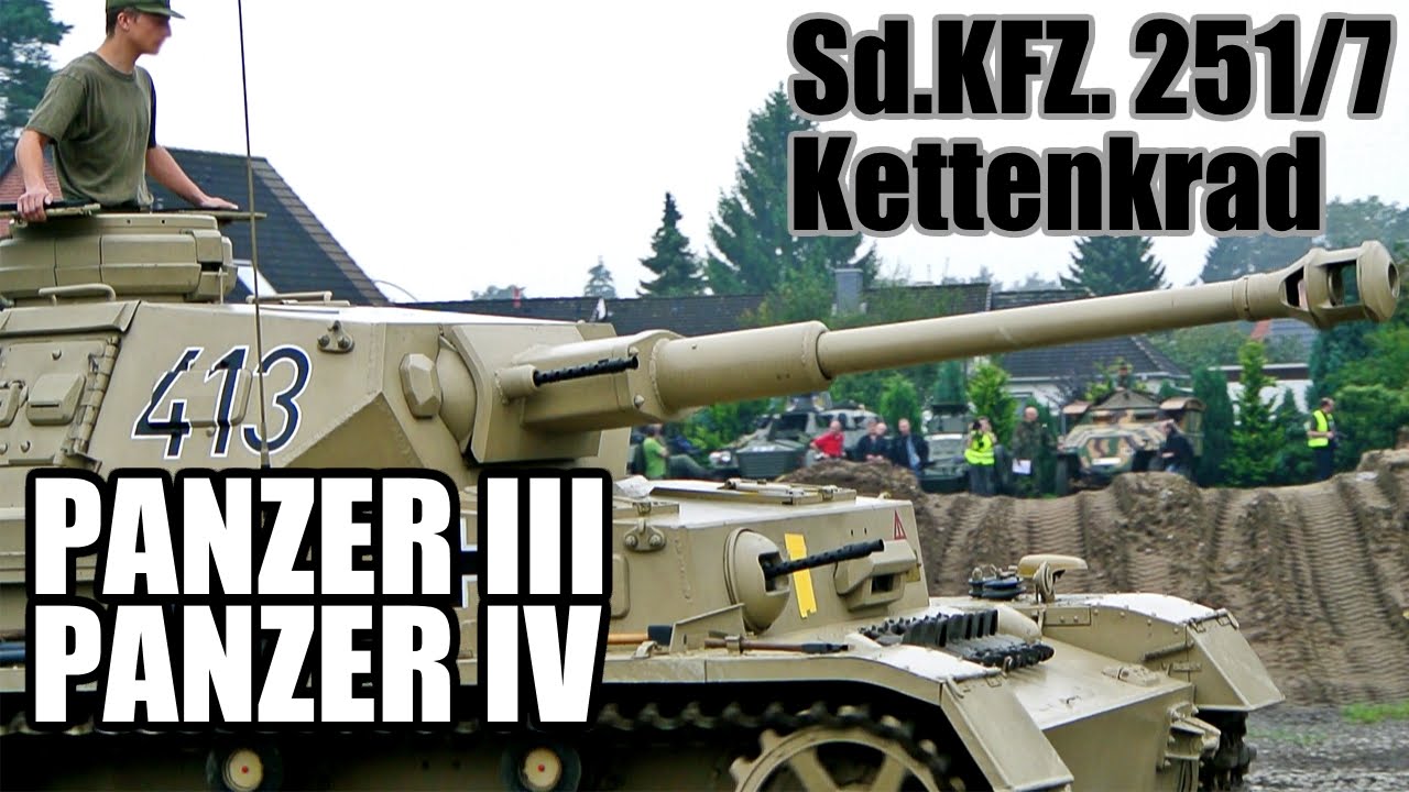 STAHL AUF DER HEIDE 2014 ★ Deutsche Panzer ★ Panzer III/IV ★Panzermuseum Munster