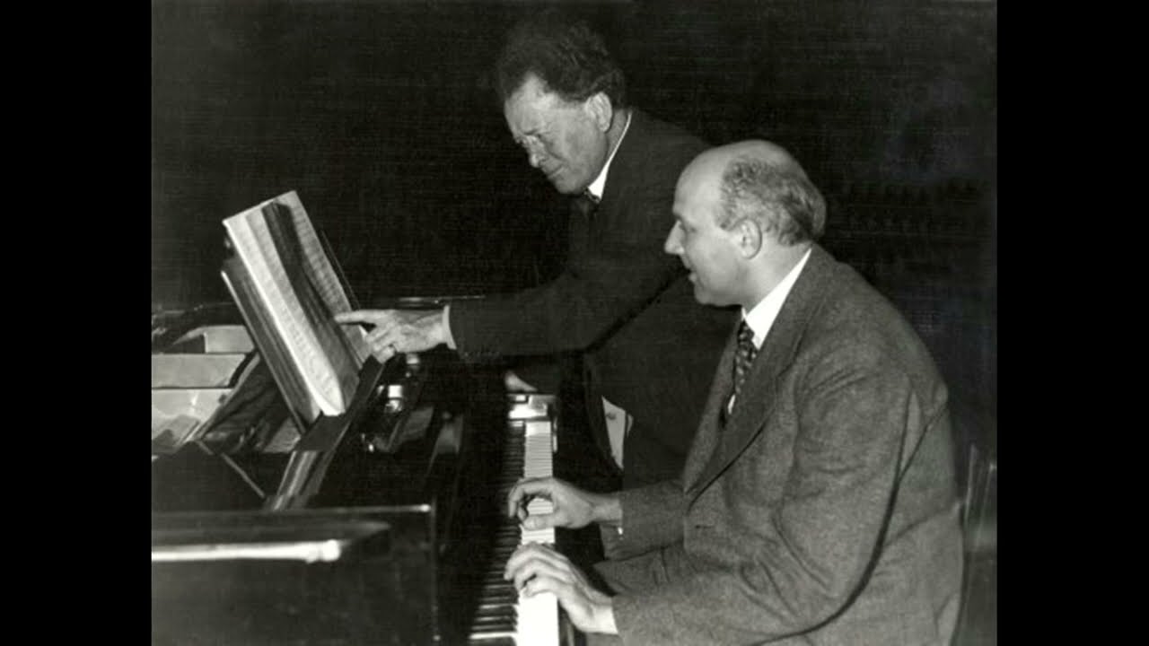 Mengelberg - Gieseking - Debussy : Fantaisie pour piano et orchestre (1938) remastered