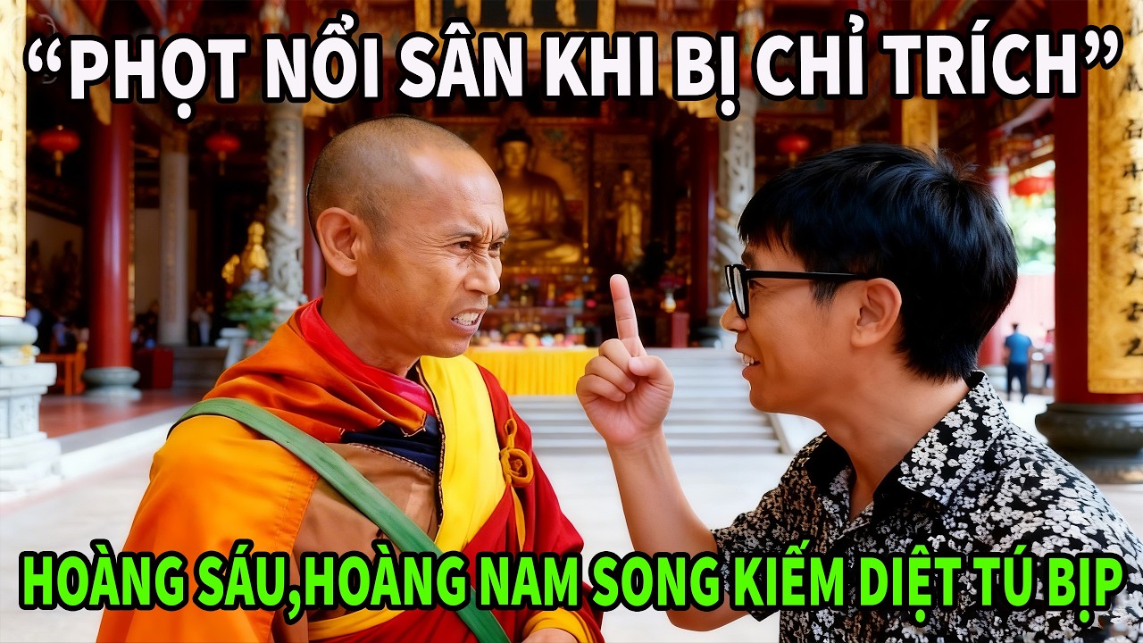 Cực nóng,Hoàng Sáu TV Hoàng Nam Vlog song kiếm,vạch mặt Phọt Minh Tuệ.