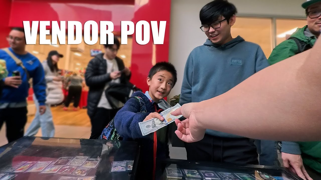 POV: You're a Vendor at a Card Show! (First Person)
