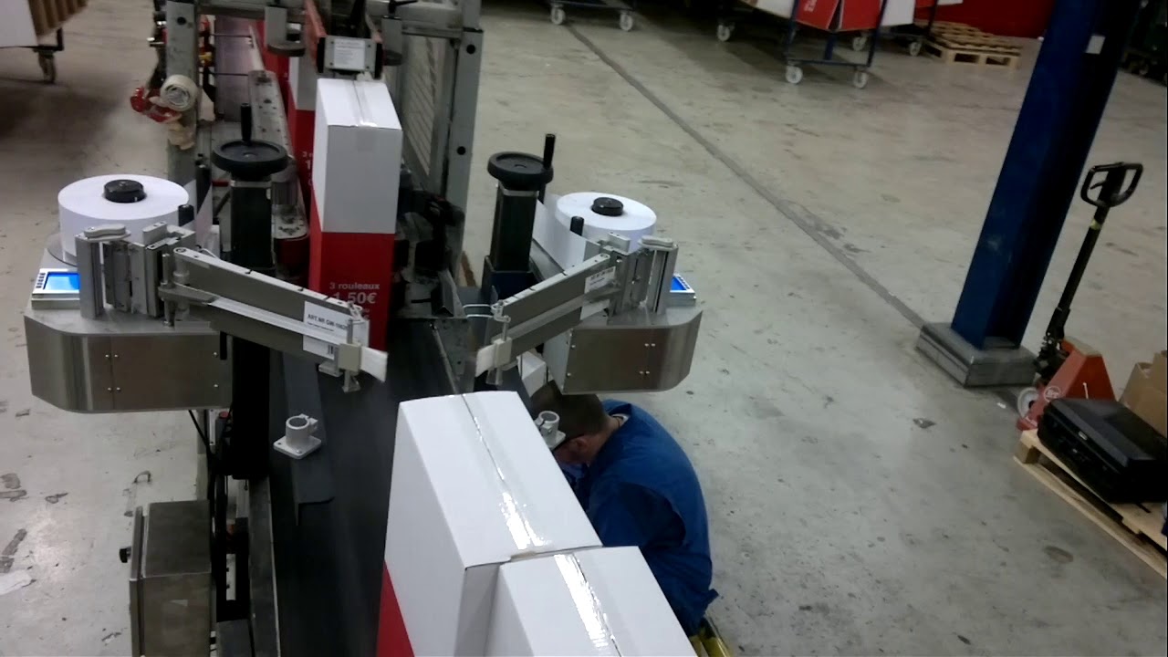 HM Linerfree dual carton labelling