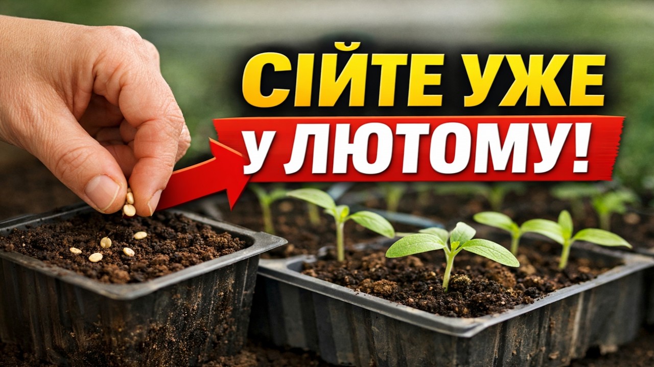 Не гайте часу! 20+ культур, які варто посіяти вже у лютому, щоб отримати найраніший врожай.