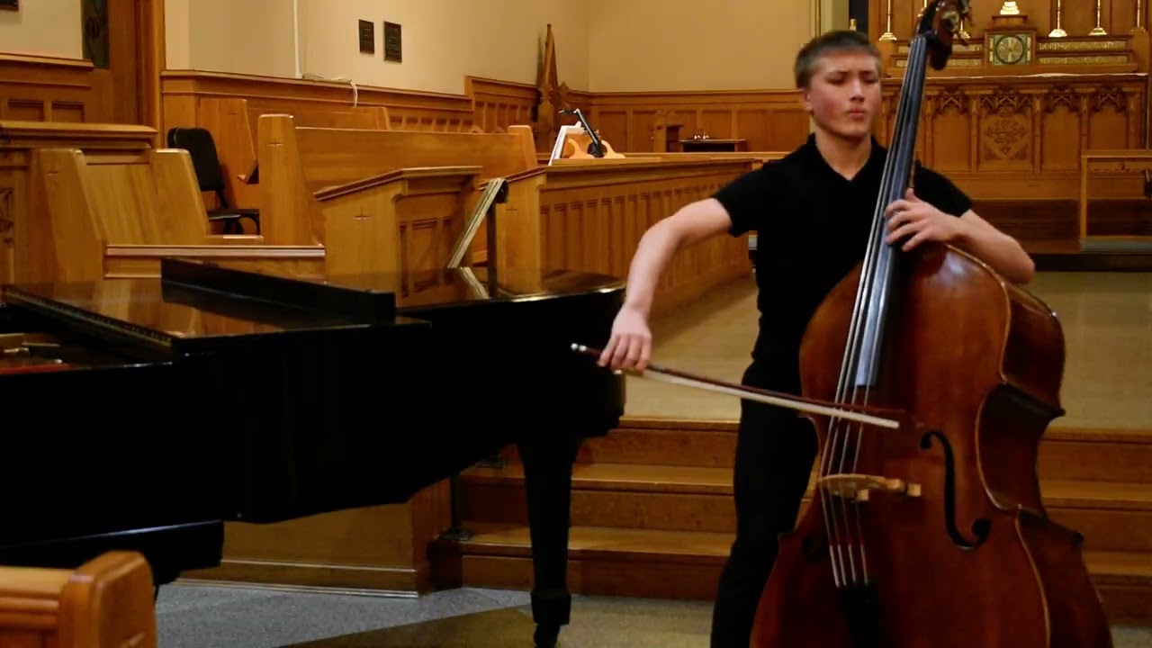 Andres Martin Concerto No. 1 for Double Bass Movement 2 - Benjamin Schuchman(16)