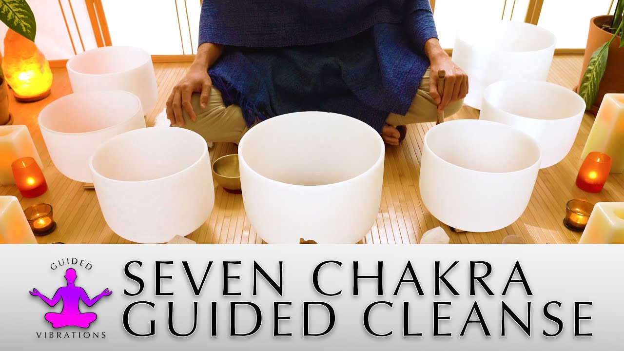 Full 7 Chakra Cleanse & Mindfulness Meditation | Stress, Anxiety, Grounding | 1 HR Guided Meditation