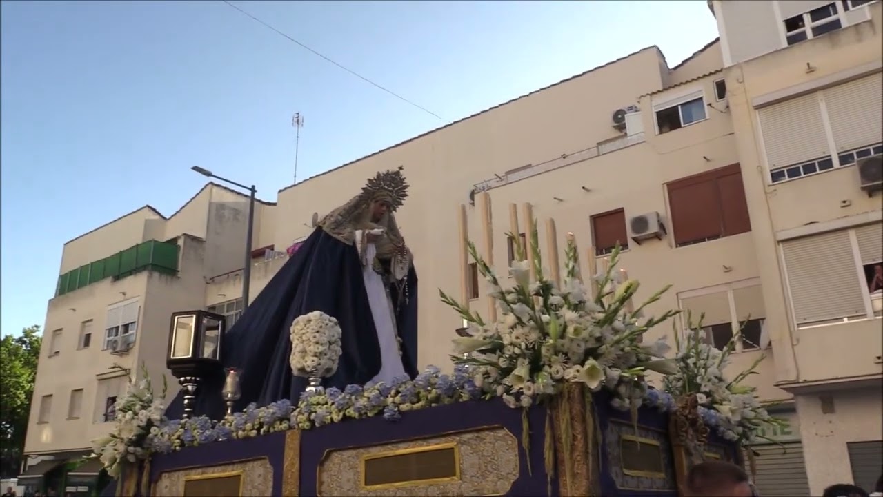 Salida Procesión de la Amada de Esperanza de Río san Pedro 2023