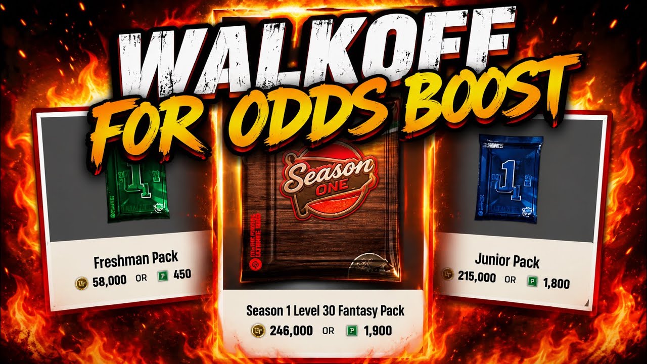 WALKOFF FOR THE FIRST ODDS BOOST OF THE YEAR!