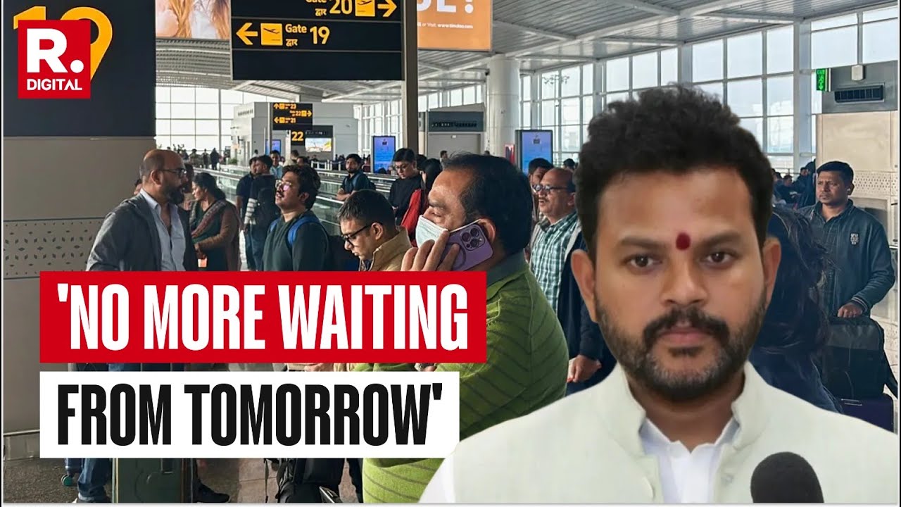 Ram Mohan Naidu Confirms 'No More Waiting At Airport From Tomorrow' Amid Multi-City Chaos