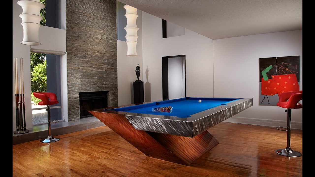 12 coolest custom pool tables in the world
