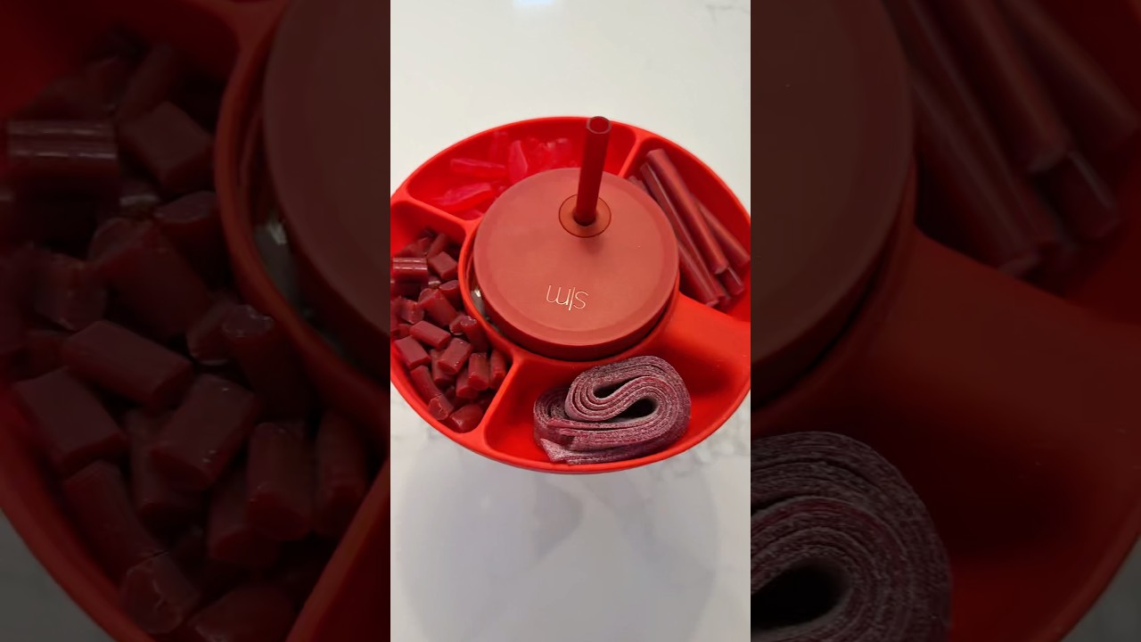 Cherry Red Snacks &hearts;️🍒 #asmr #candy #cherry #drinks #snacks #restock #drink #viral #shorts #fyp