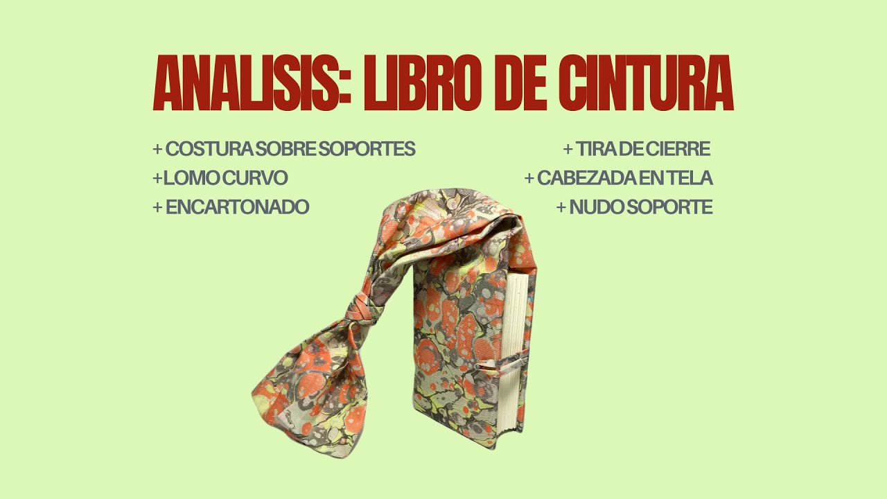 Análisis de estructura: Libro de cintura (Girdle Book)