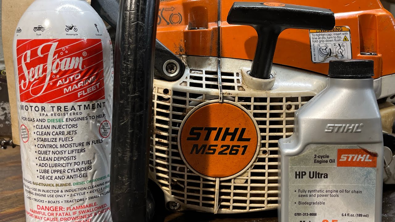 Stihl Ultra. Сможет ли Seafoam спасти ситуацию?