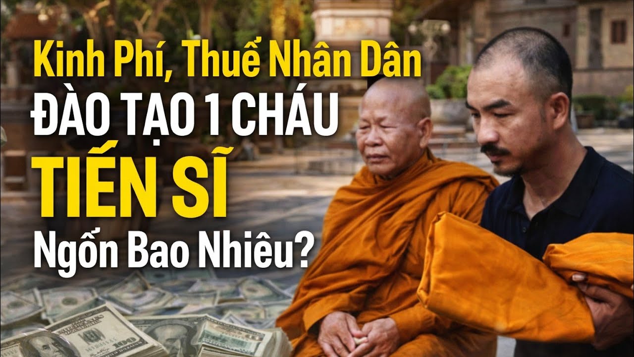 Nuôi dưỡng một cháu TIẾN SĨ ngốn PHÍ và THUẾ nhân nhân bao nhiêu🥕🥕🥕
