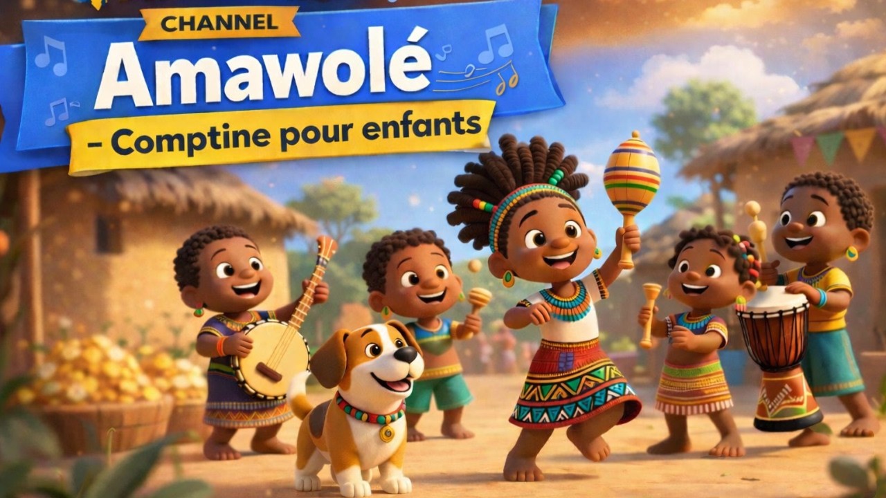 Amawolé – Comptine Congolaise pour Maternelles 🐥 | African Nursery Rhyme