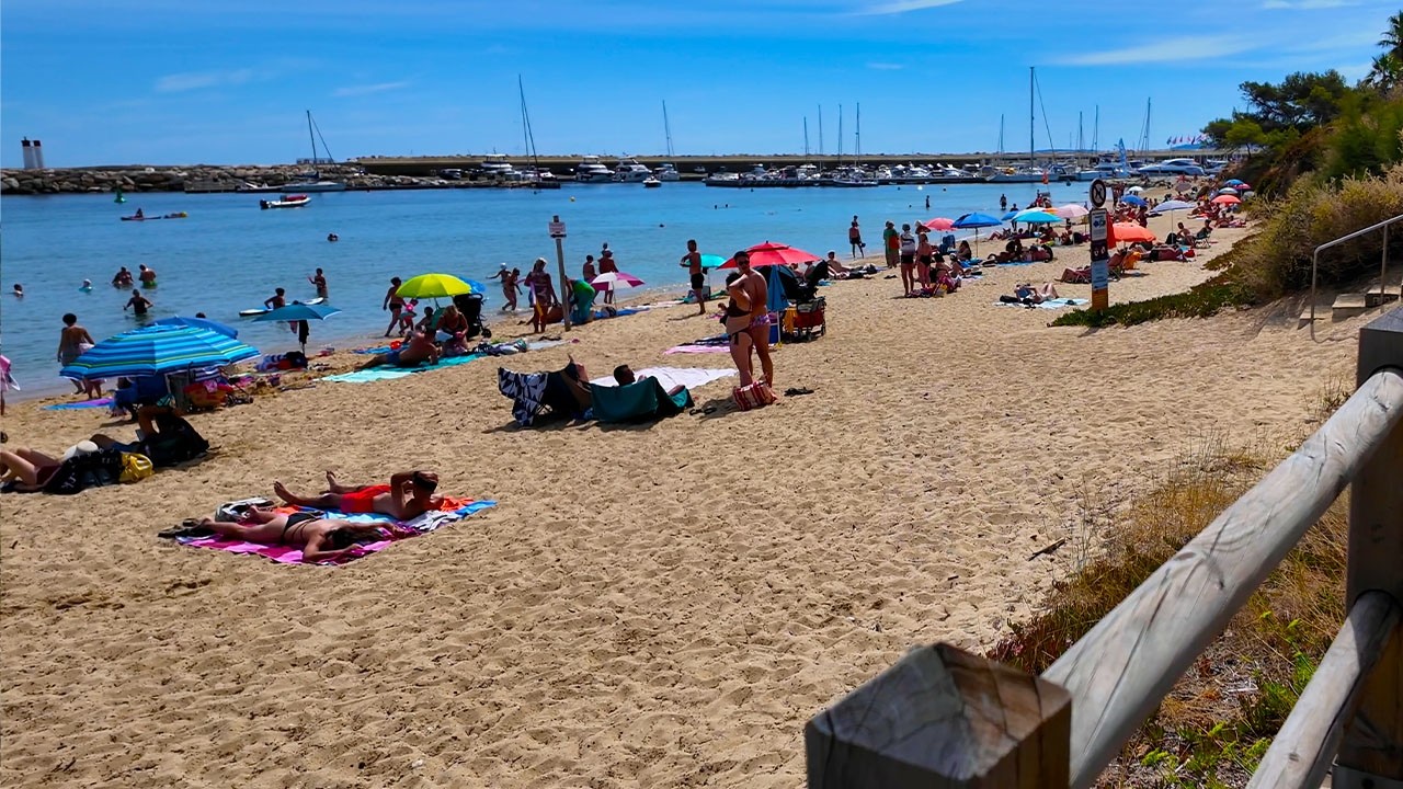 WALKING TOUR 4K | Le Lavandou French Riviera 🏖️ | Hidden Beaches & Coastal Views