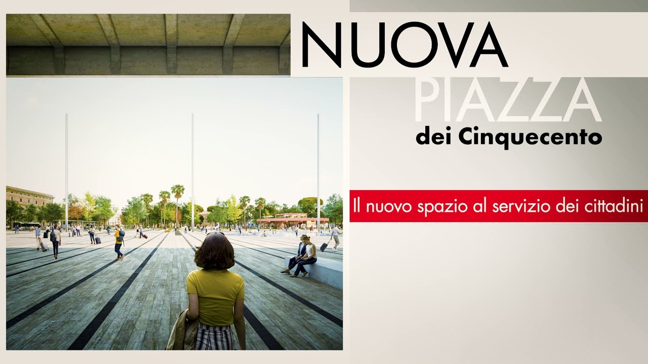 Nuova Piazza dei Cinquecento a Roma - Il futuro al servizio dei cittadini
