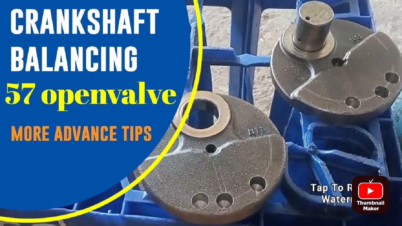 crankshaft balancing                                                pag hahanda ni ube sa NGO part1