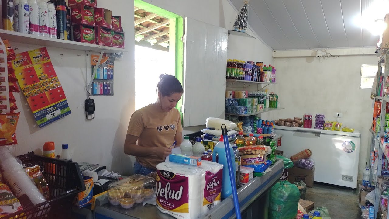 ESSA FOI A OPÇÃO QUE TIVEMOS, FUI BUSCAR ELA PRA MINHA CASA  + COMPRAS DO  MÊS  NA THATY 💕