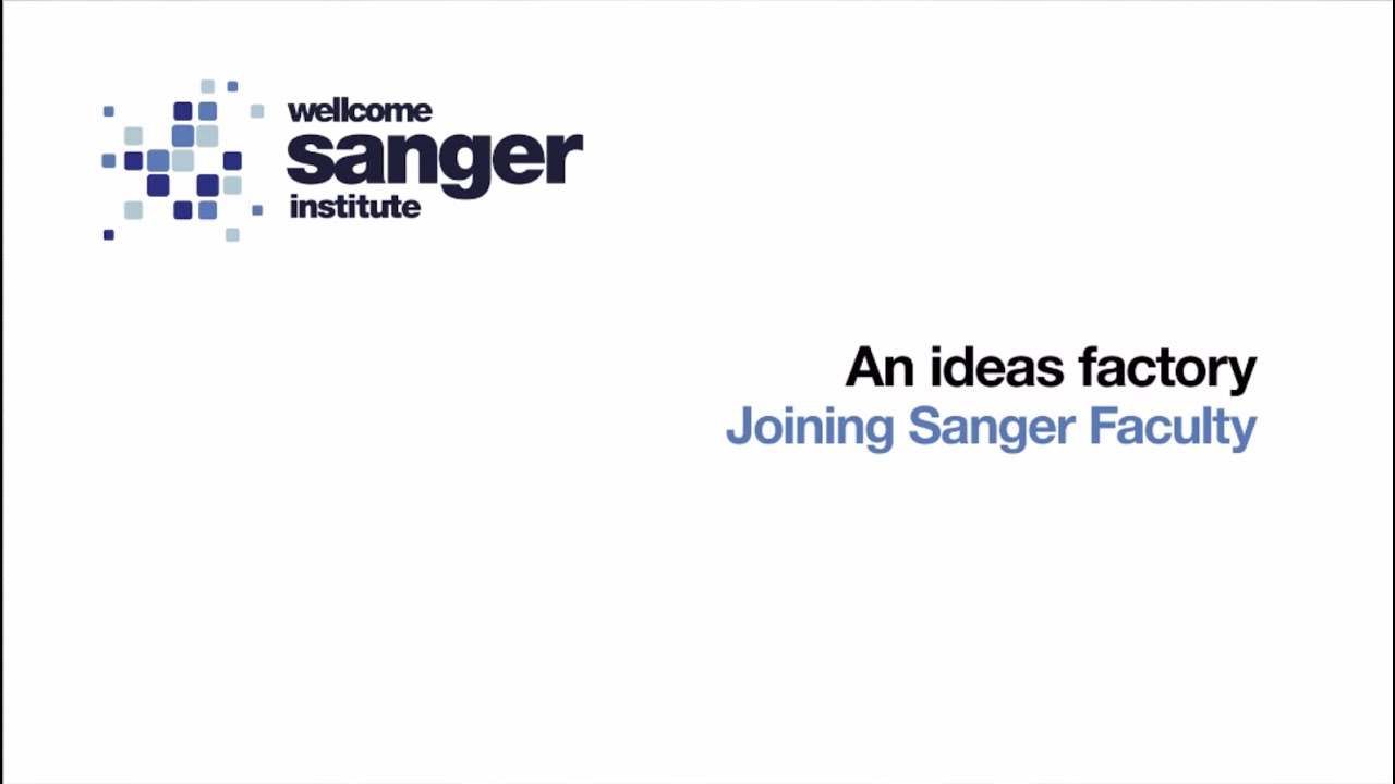 Joining the Wellcome Sanger Institute's Faculty