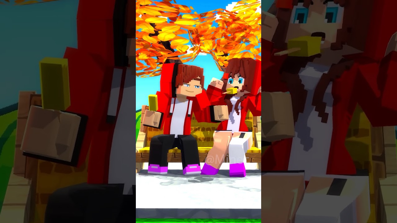 MAIZEN - JJ and JJ Sister MOOD (Minecraft Animation) #minecraft #maizenminecraft