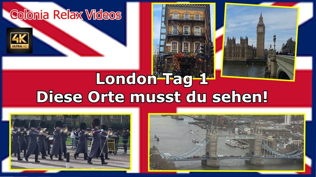 London Highlights an einem Tag 🎡 London Eye, Sky Garden, Buckingham Palace & mehr #london #england