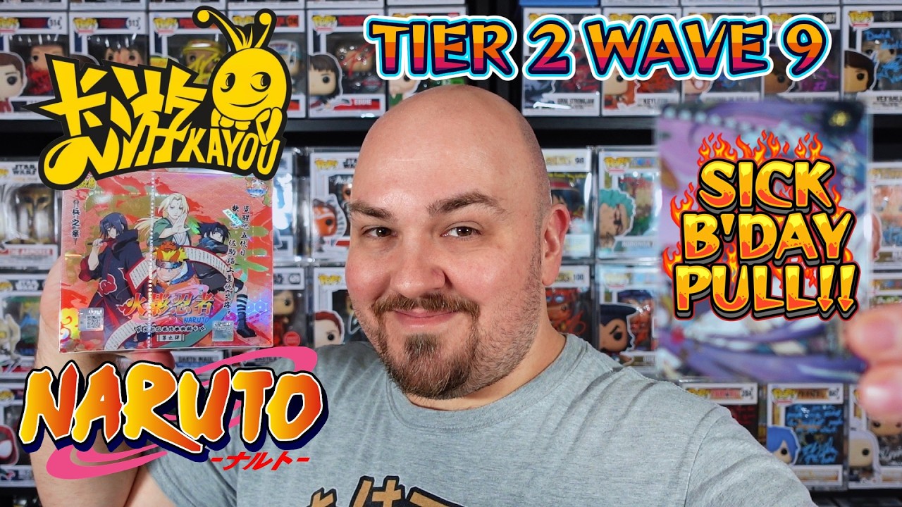 Opening up another Tier 2 Wave 9 NARUTO KAYOU CARDS Booster Box BIRTHDAY EDITION!!