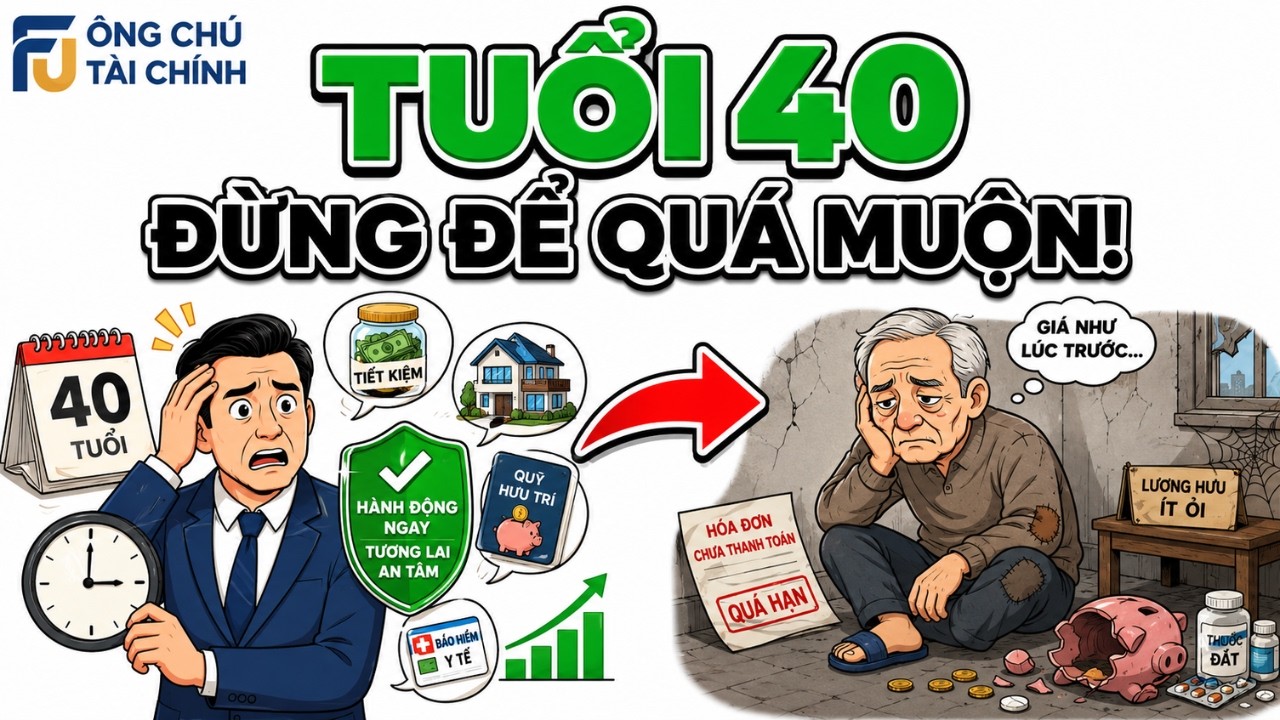 Tuổi 40: Chuyến Tàu Cuối Cùng Để Chuộc Lại Tự Do. (Bỏ Lỡ Là Hết Cách!)