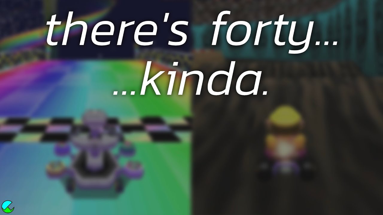How many Mario Kart tracks NEVER returned?