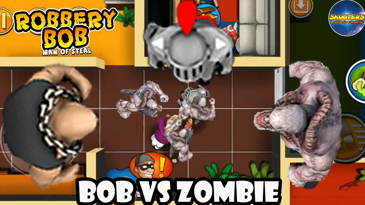 Robbery Bob | Fan Made #2 - BOB vs ZOMBIE vs BIFFEN