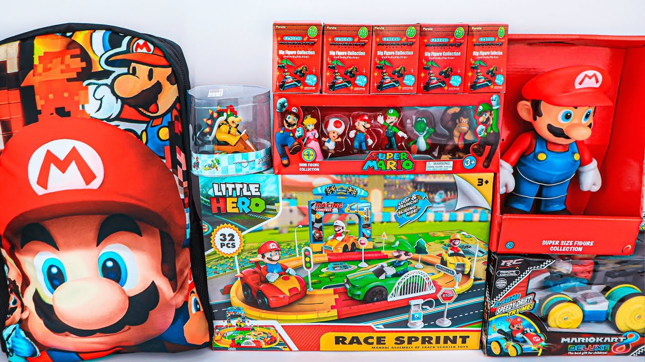 Super Mario Bros Unboxing Toys Review l Super Mario Bowser Ship Playset