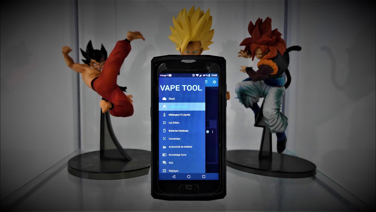 Vape Tool Pr&eacute;sentation Application