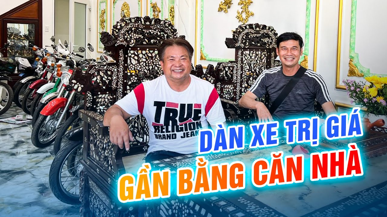 Tiết Cương choáng ngợp trước dàn xe độc đáo của ông anh miền Tây