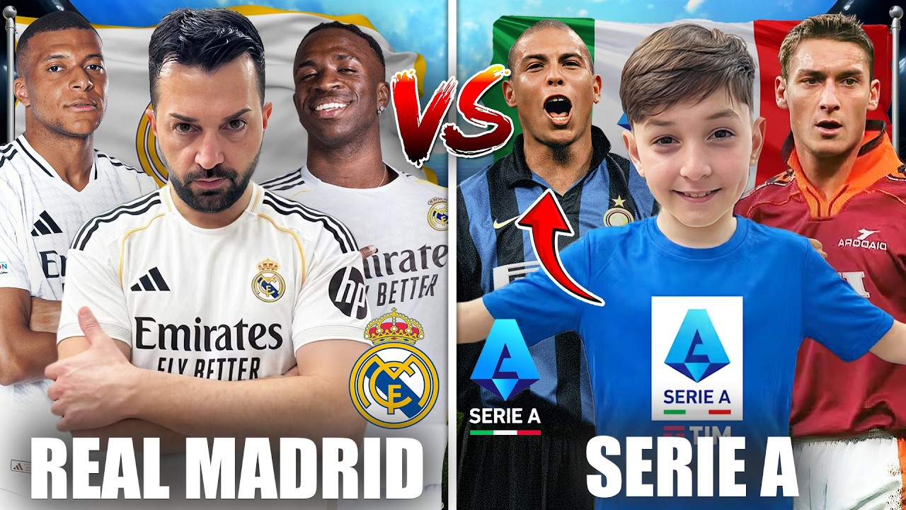 SERIE A VS REAL MADRID , FD VS PA, SFIDA CON LE VECCHIE SQUADRE..