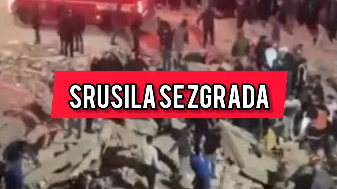 Srusila se ZGRADA! Ima stradalih! Nezapamcena tragedija!