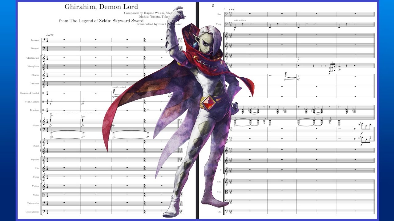 Ghirahim, Demon Lord - The Legend of Zelda: Skyward Sword