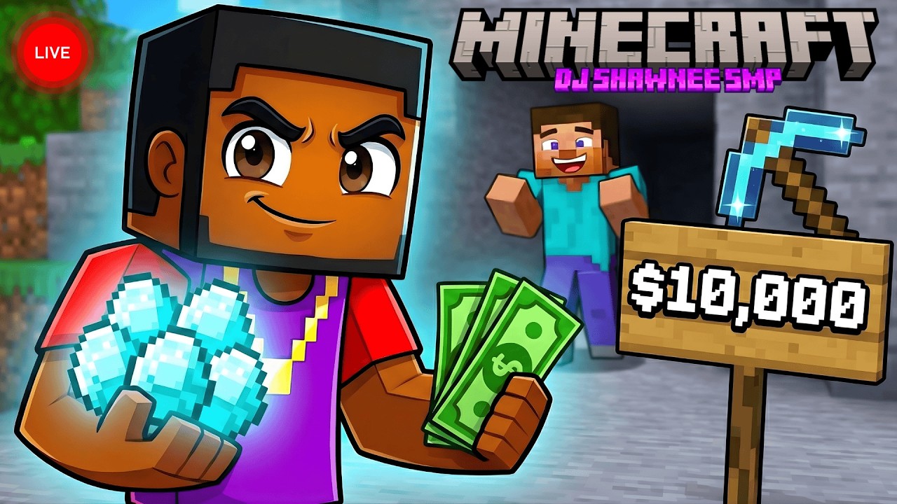 Minecraft, But I Buy ALL Your Diamonds! 💎🤑