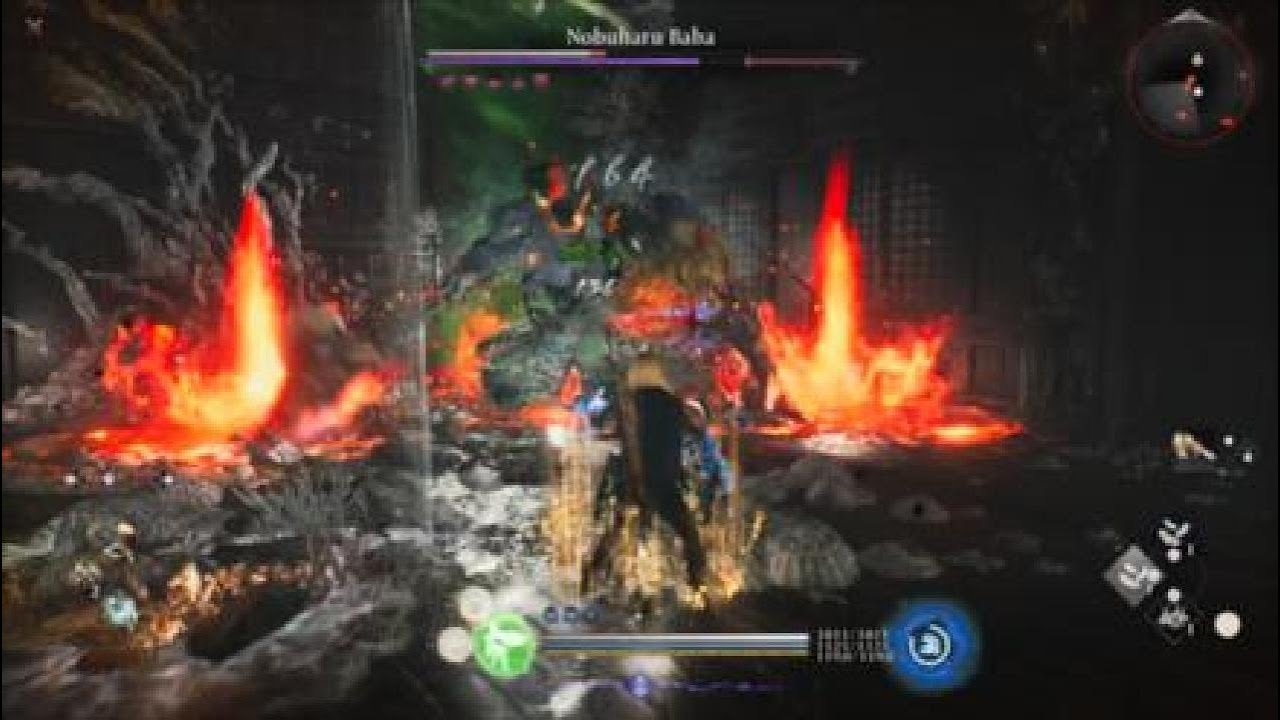 Nioh 3 Jefe Nobuharu Baba Viaje de la Shogun