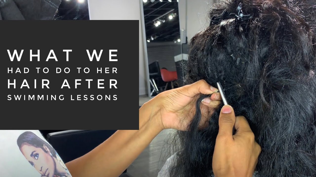 Disaster! Swimming with natural hair
