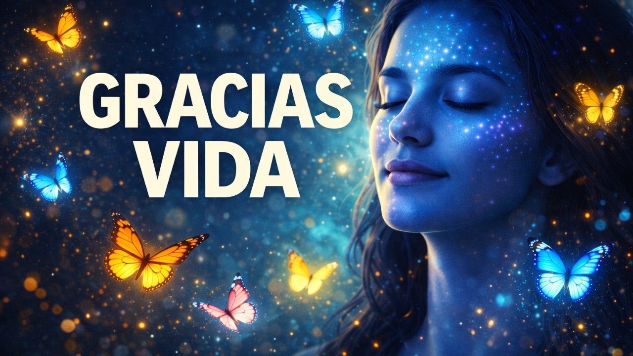 🎧🎙️ GRACIAS VIDA - La canción más poderosa para estar en un estado de gratitud y manifestar milagros