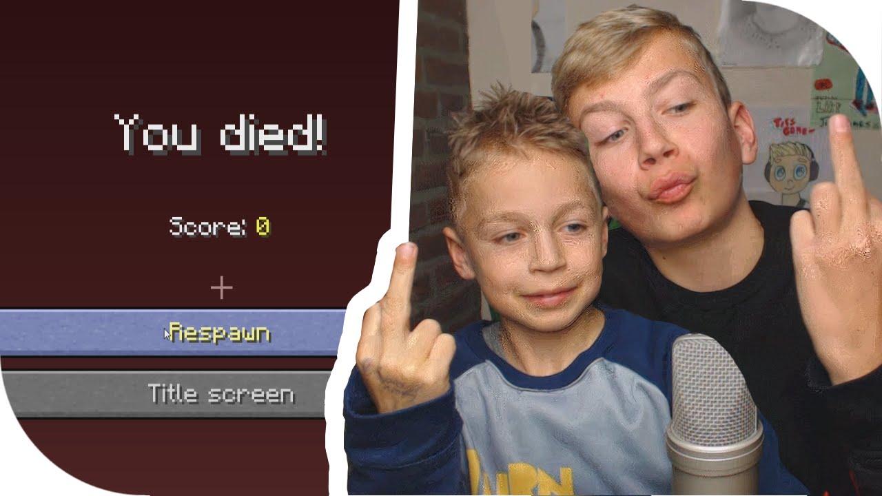 8 JARIGE SPEELT MINECRAFT!