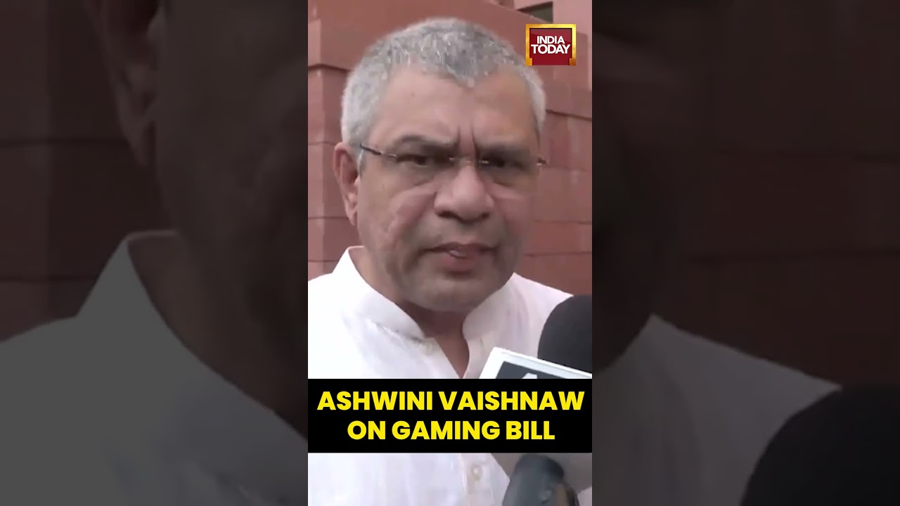 Ashwini Vaishnaw: Online Gaming Bill 2025 Passed, Legal Status for E-Sports, Focus on Public Welfare