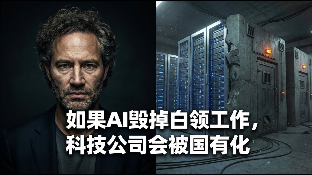Palantir CEO：「如果AI毁掉白领工作，科技公司会被国有化」&mdash; 他预言的政治反噬