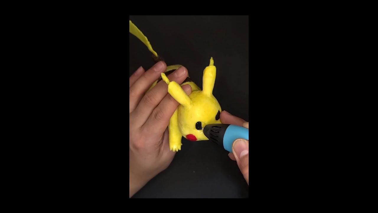 Pikachu with 3D pen