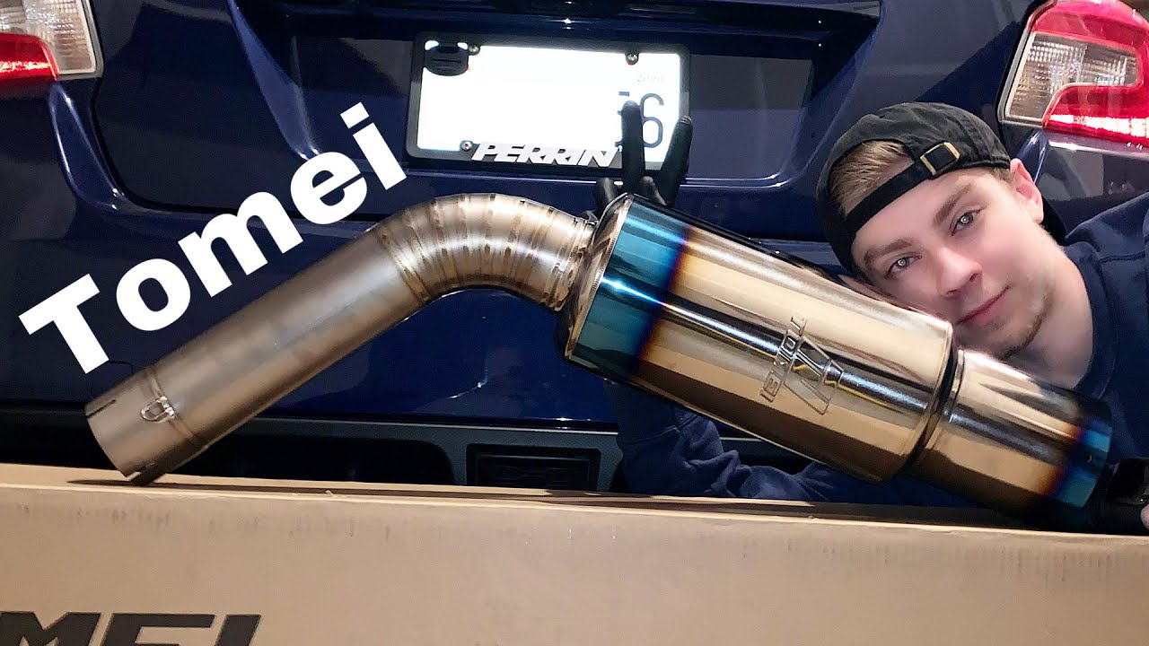 How to install a Tomei Expreme Ti Exhaust. Best one yet!!