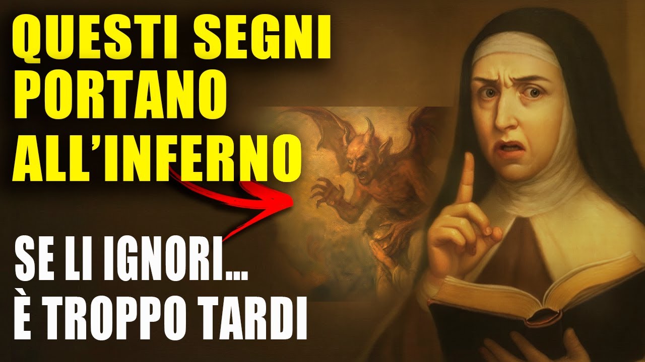 SANTA TERESA AVVERTE: 7 SEGNALI SPIRITUALI CHE TI CONDUCONO ALL’INFERNO — NON IGNORARLI