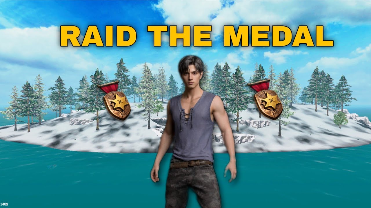 I raid the MEDAL and win the server- Last island of survival 