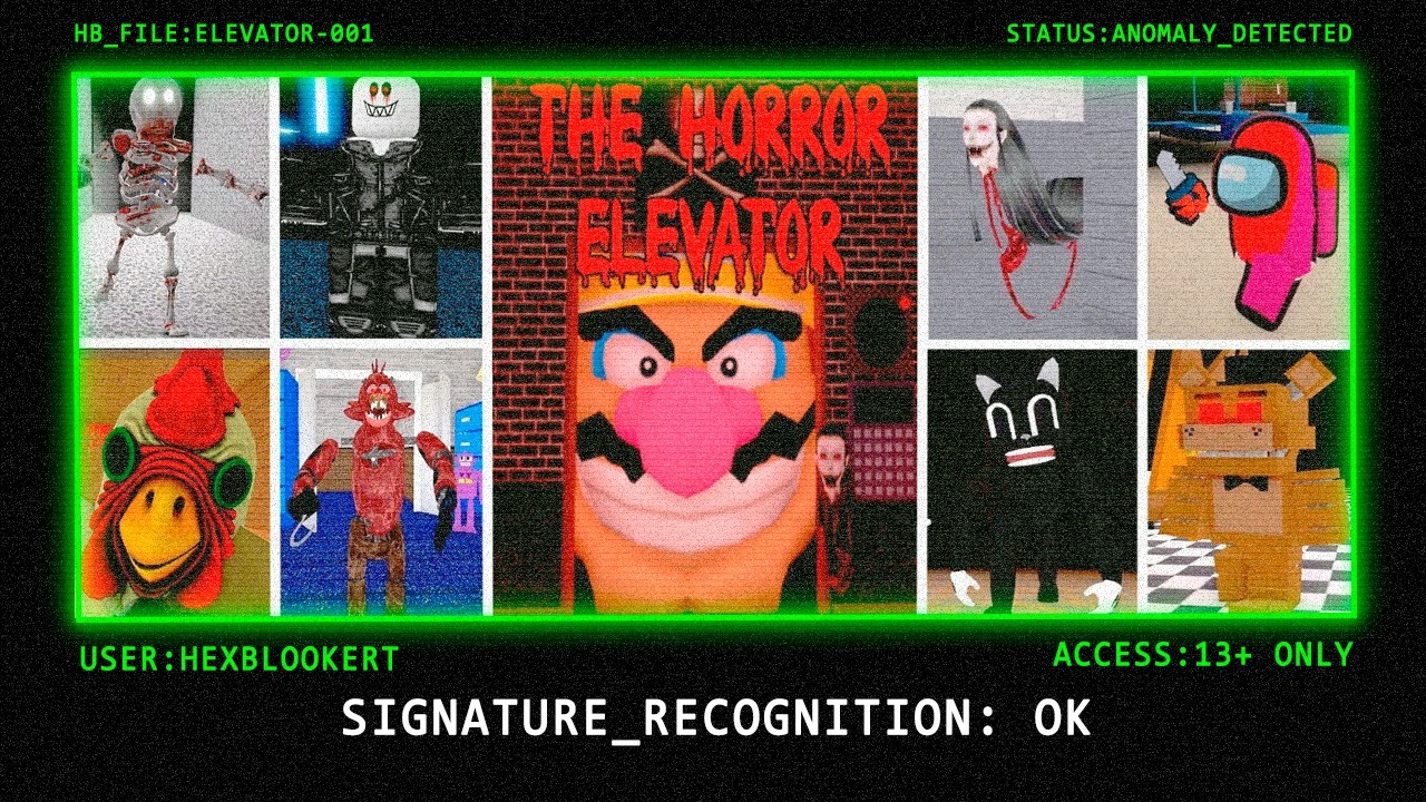 [KRASUE] The Horror Elevator  Roblox