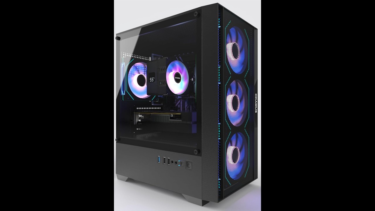 Review: OKAMUS Gaming PC – i7 + GTX 1660 Super 16GB RAM & 512GB SSD
