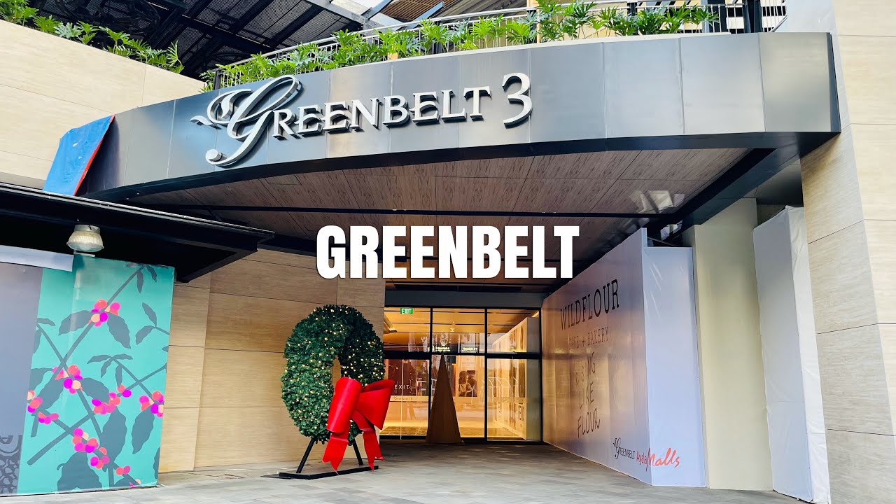 [4K] Newly Renovated Greenbelt 3 & Greenbelt 5 Mall Walking tour
